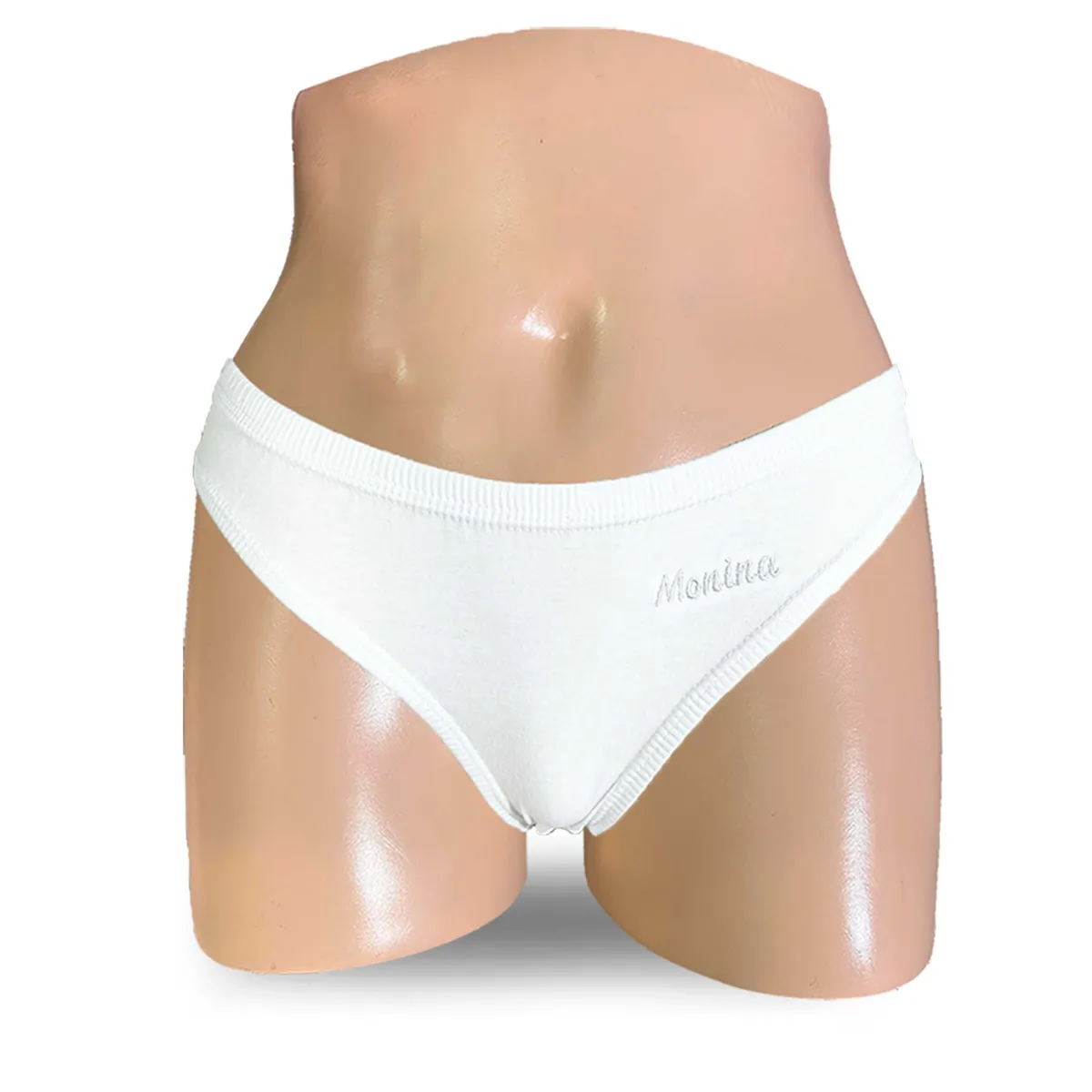 MONINA - Pack x3 Truza Bikini Monina Blanco