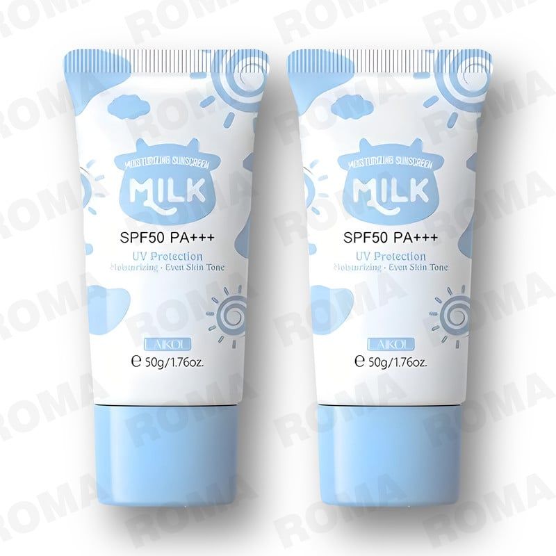 GENERICO - PACK 2 BLOQUEADOR ACLARANTE MILK SPF50 LAIKOU 100G