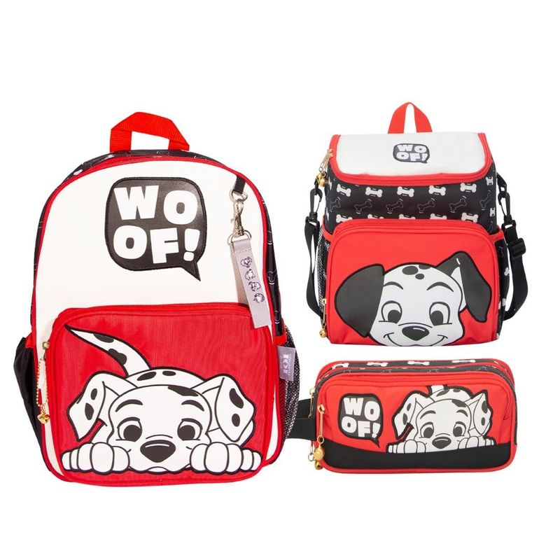 DISNEY - Pack Escolar Mochila Nido Premium Disney 101 Dalmatas