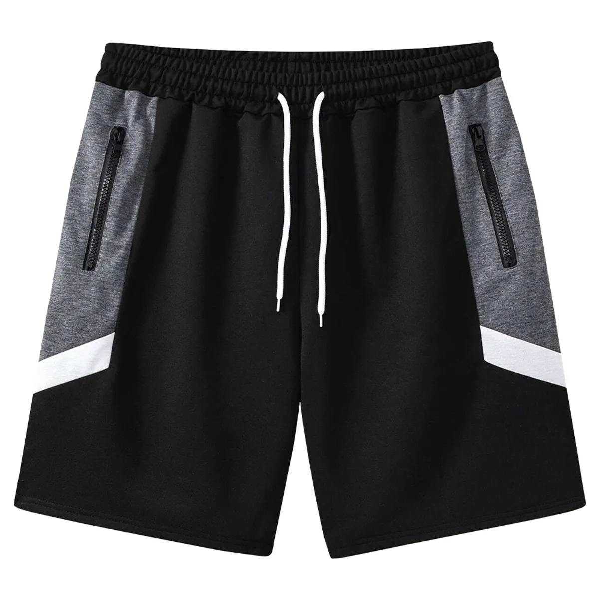 YANSUS - Short Hombre Yansus Algodon Tricolor Negro