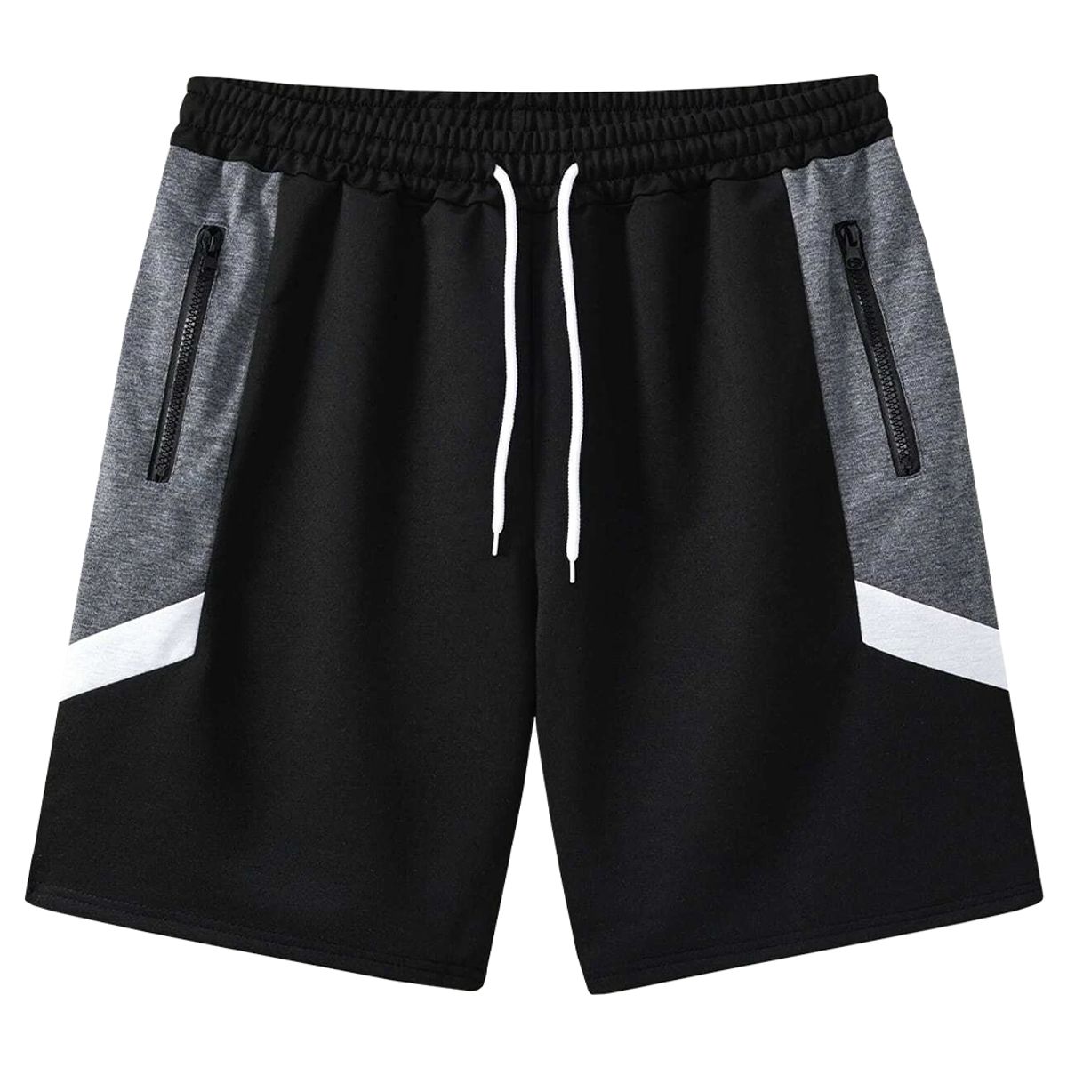 YANSUS - Short Hombre Yansus Algodon Tricolor Negro