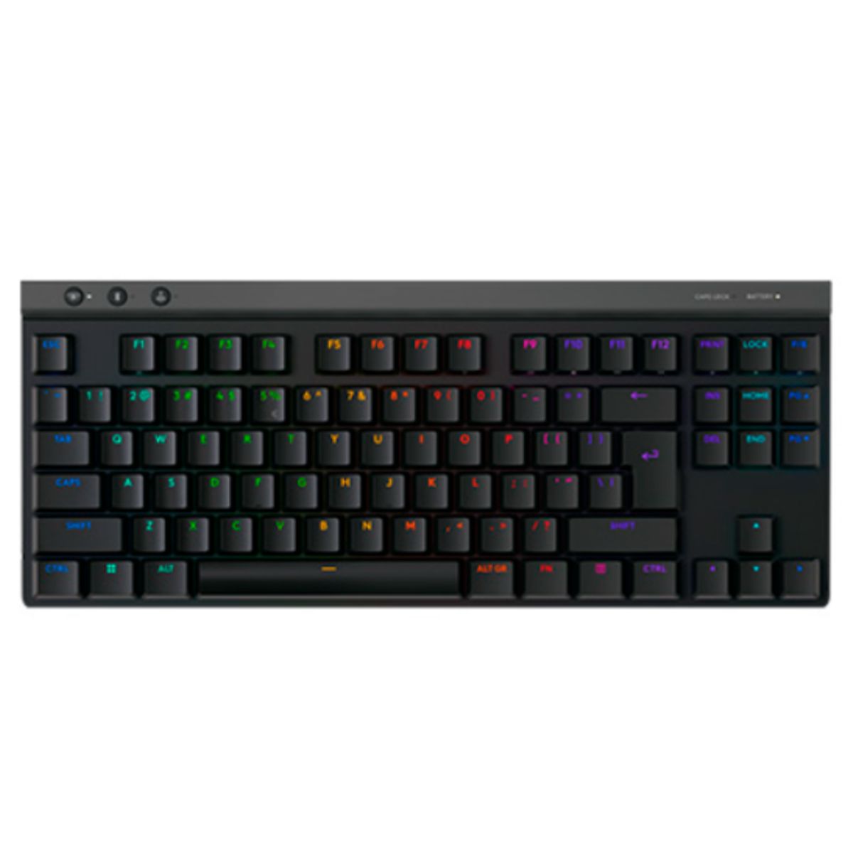 LOGITECH - TECLADO GAMER LOGITECH G515 TKL LIGHTSPEEDBT LIGHTSYNC RGB BLACK