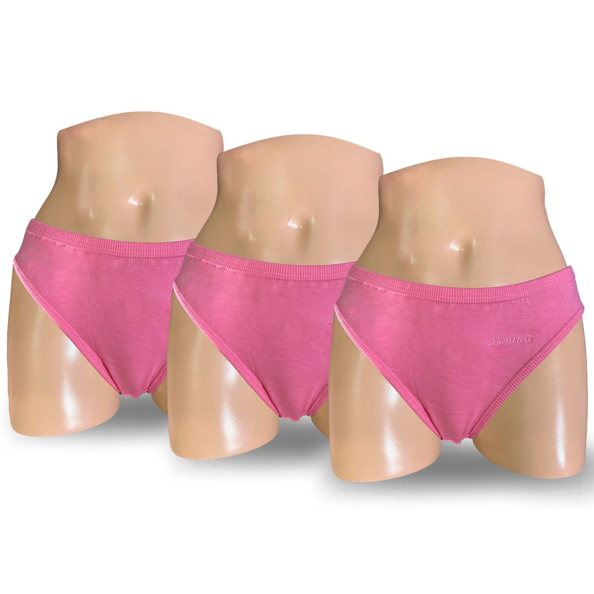 MONINA - Pack x3 Truza Bikini Monina Fresa