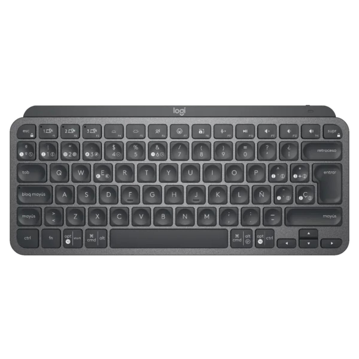 LOGITECH - TECLADO LOGITECH MX KEYS MINI MULTI-DEVICE BT ILUMINADO GRAPHITE