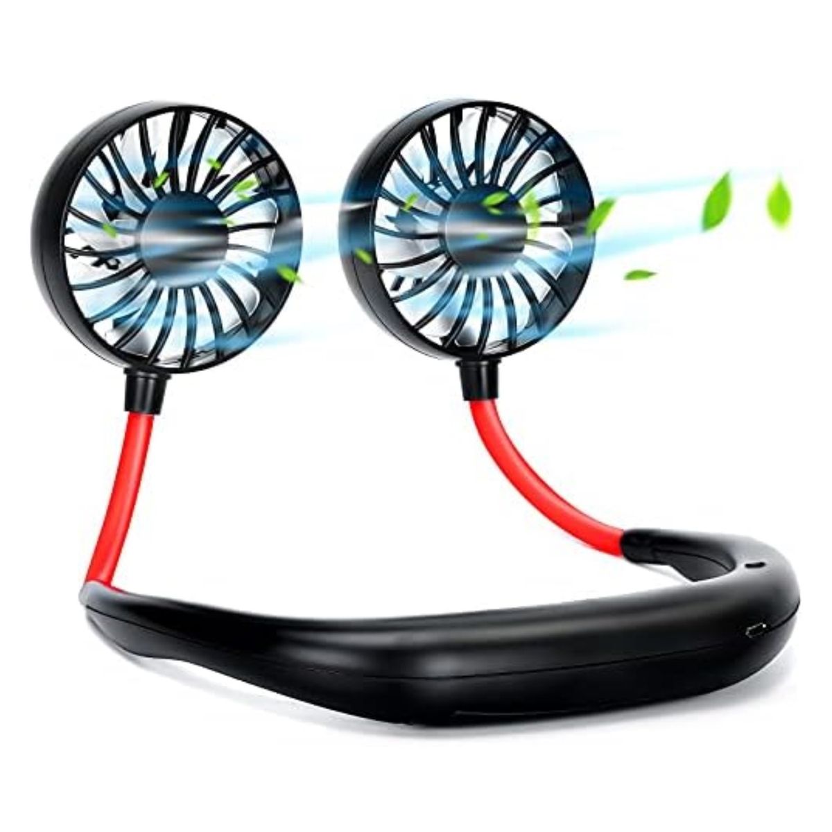 GENERICO - Ventilador de Cuello Flexible Portátil Recargable Color Aleatorio