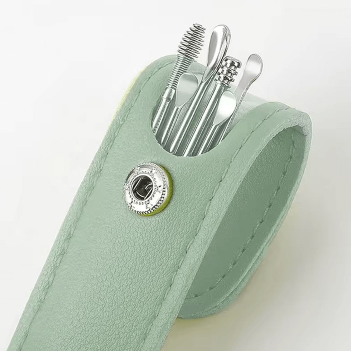 OEM - Set Profesional de Limpieza de Oídos 6 en 1 - Verde