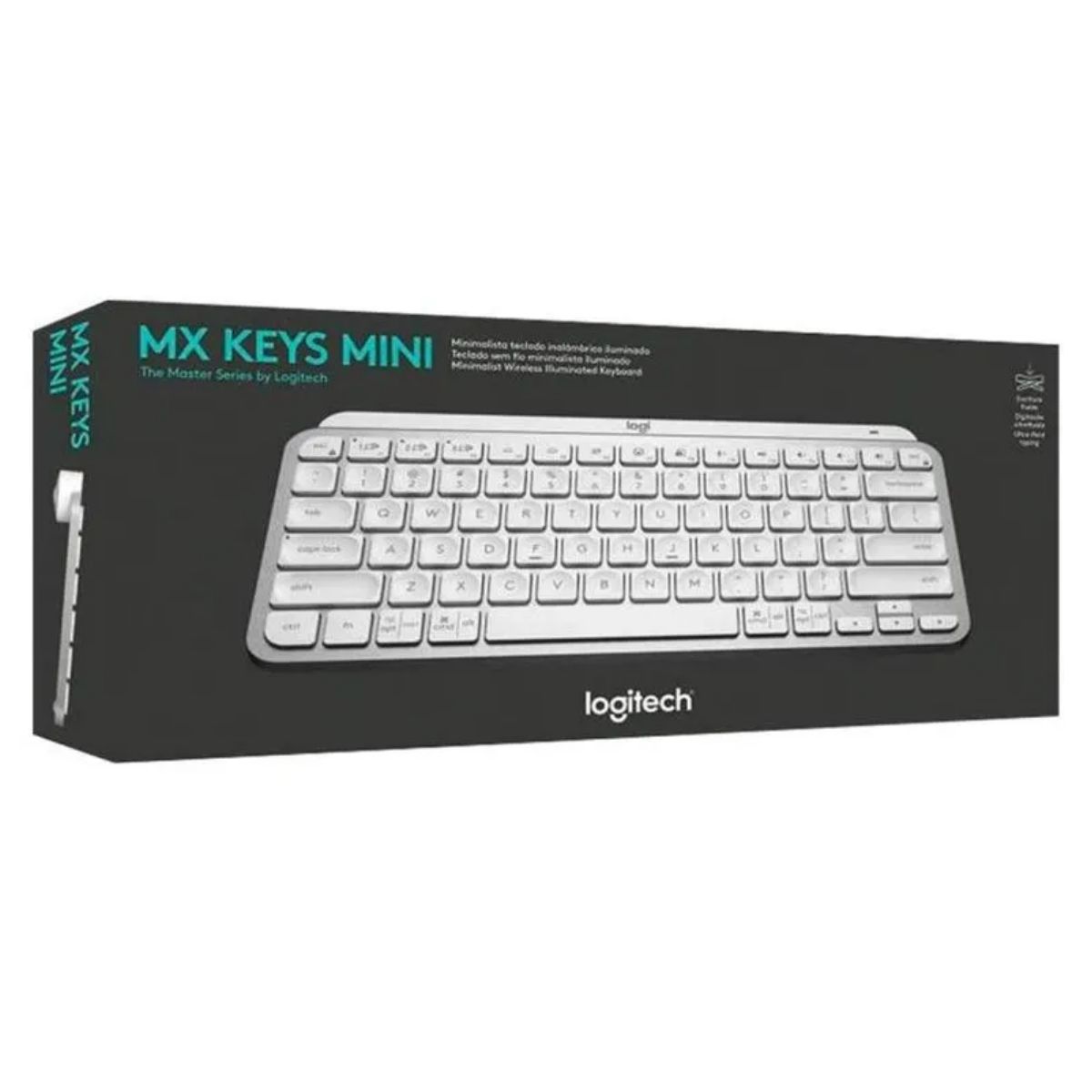LOGITECH - TECLADO LOGITECH MX KEYS MINI MULTI-DEVICE BT ILUMINADO PALE GREY SP