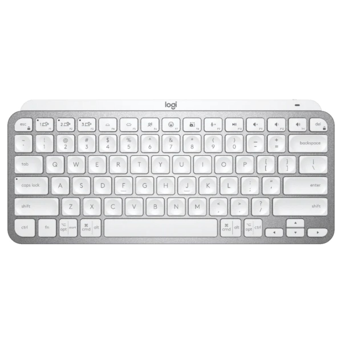 LOGITECH - TECLADO LOGITECH MX KEYS MINI MULTI-DEVICE BT ILUMINADO PALE GREY SP