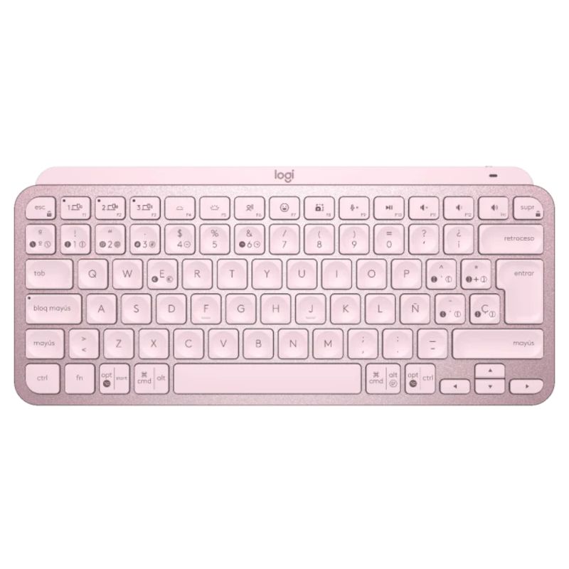 LOGITECH - TECLADO LOGITECH MX KEYS MINI MULTI-DEVICE BT ILUMINADO ROSA SP
