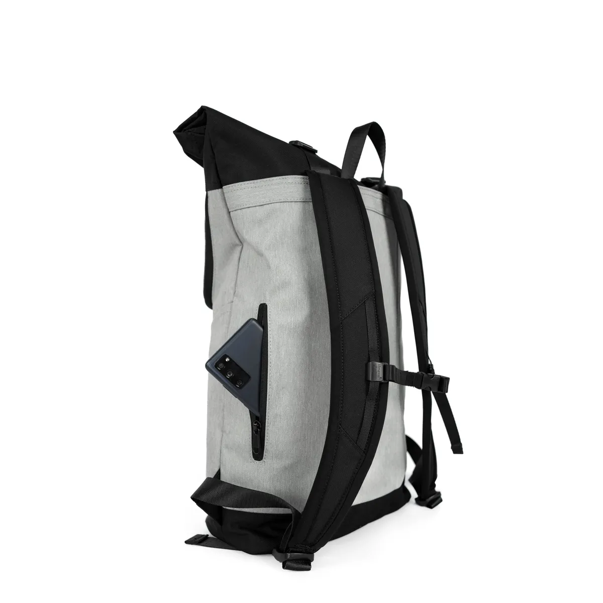 HIMAWARI - Himawari - Mochila H1682-01 Polyester - Gris Claro