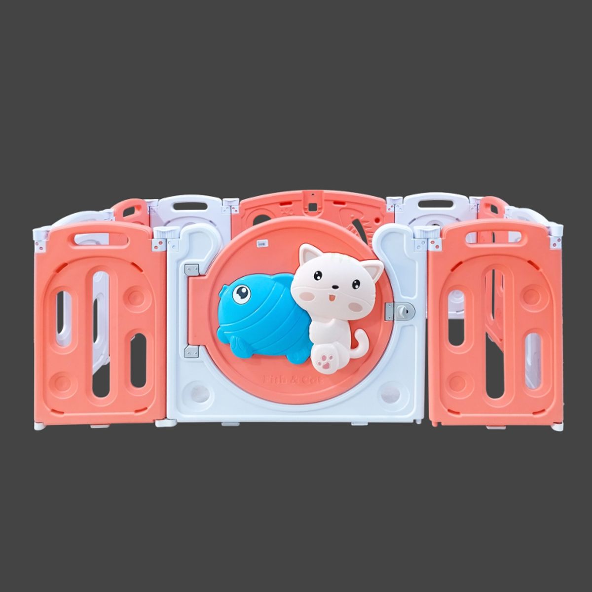 GENERICO - CORRALITO INFANTIL PLEGABLE DISEÑO GATITO