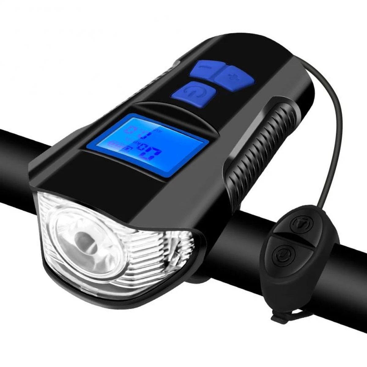 GENERICO - LUZ TIMBRE DE BICICLETA C SENSOR DE VELOCIDAD