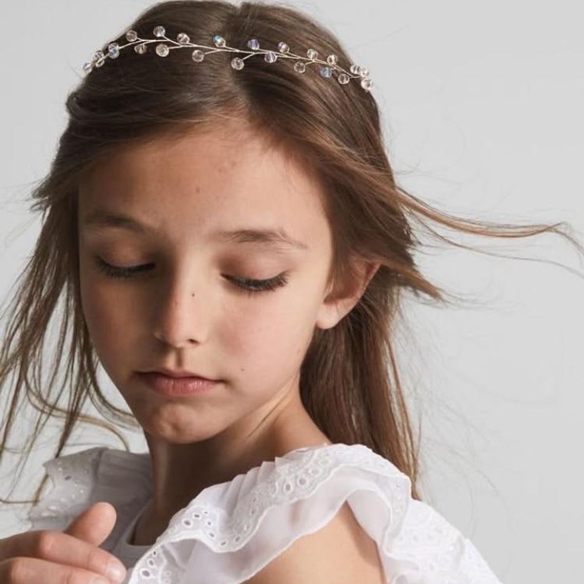 GENERICO - TIARA DIADEMA TOCADO NOVIA QUINCEAÑERA INVITADA