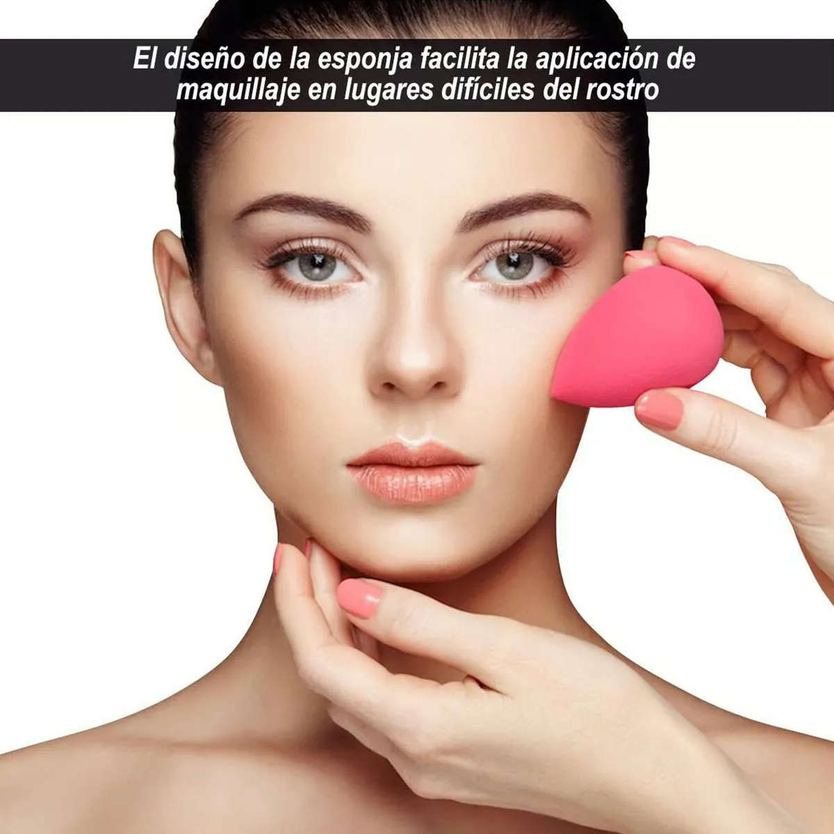 GENERICO - ESPONJA PARA MAQUILLAJE BEAUTY BLENDER GOTA
