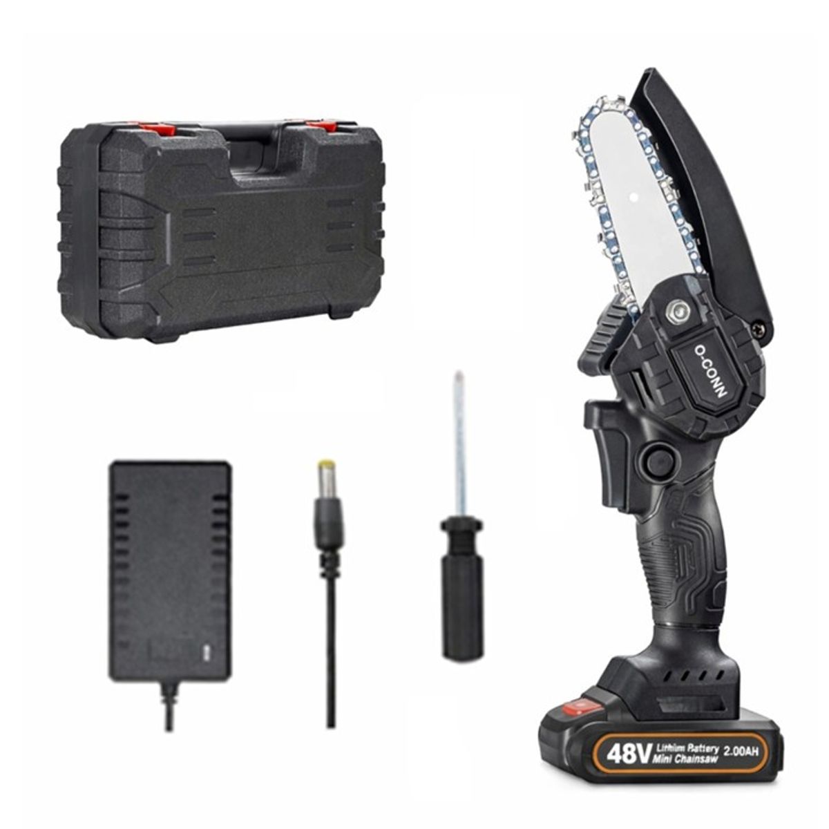 PREMIUM - Motosierra Electrica Extra Largo Portatil Cadena Bateria De Litio 48v