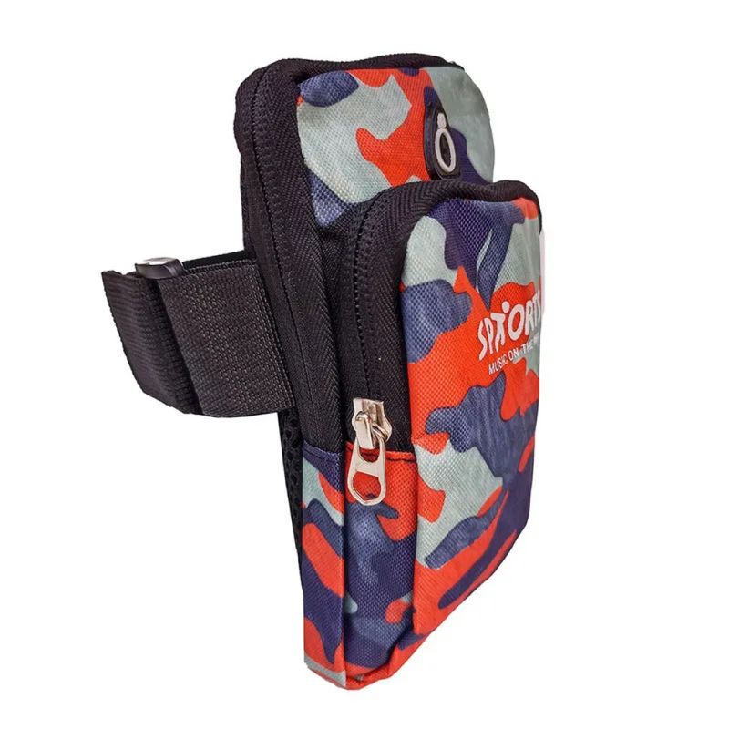 GENERICO - Funda Brazalete Deportivo para celular para correr-  ROJO