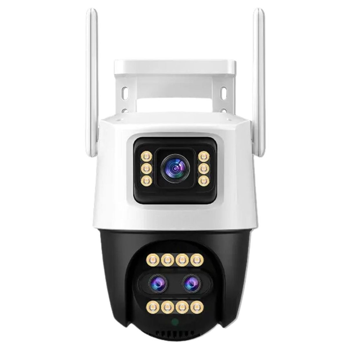 OEM - Cámara de Seguridad para Exterior Wifi Doble Lente 360° Full HD SANCI SC-CA1025