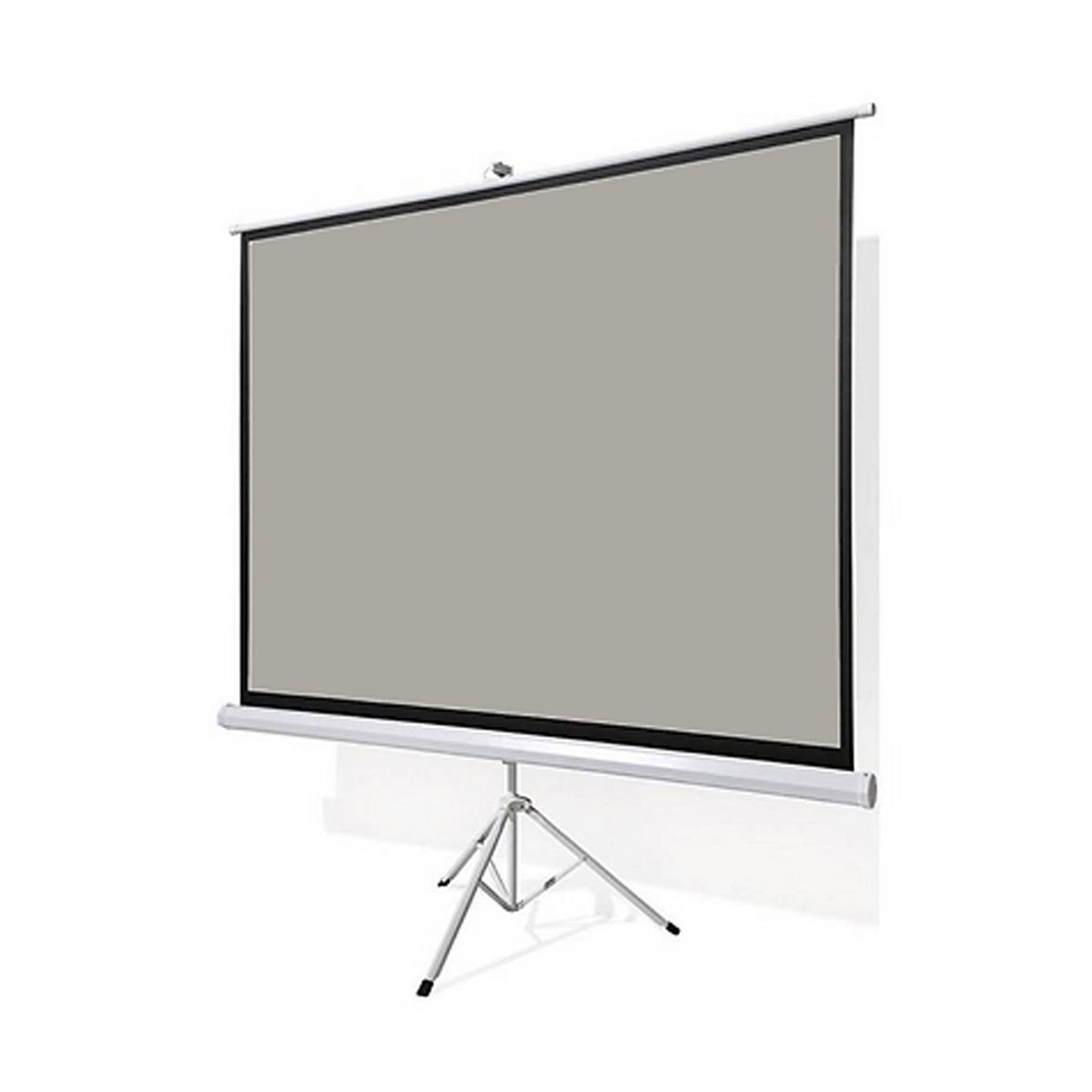 NEO DIGITAL - Pantalla ecran trípode fibra de vidrio gris 84 pulgadas 1.71X1.28m