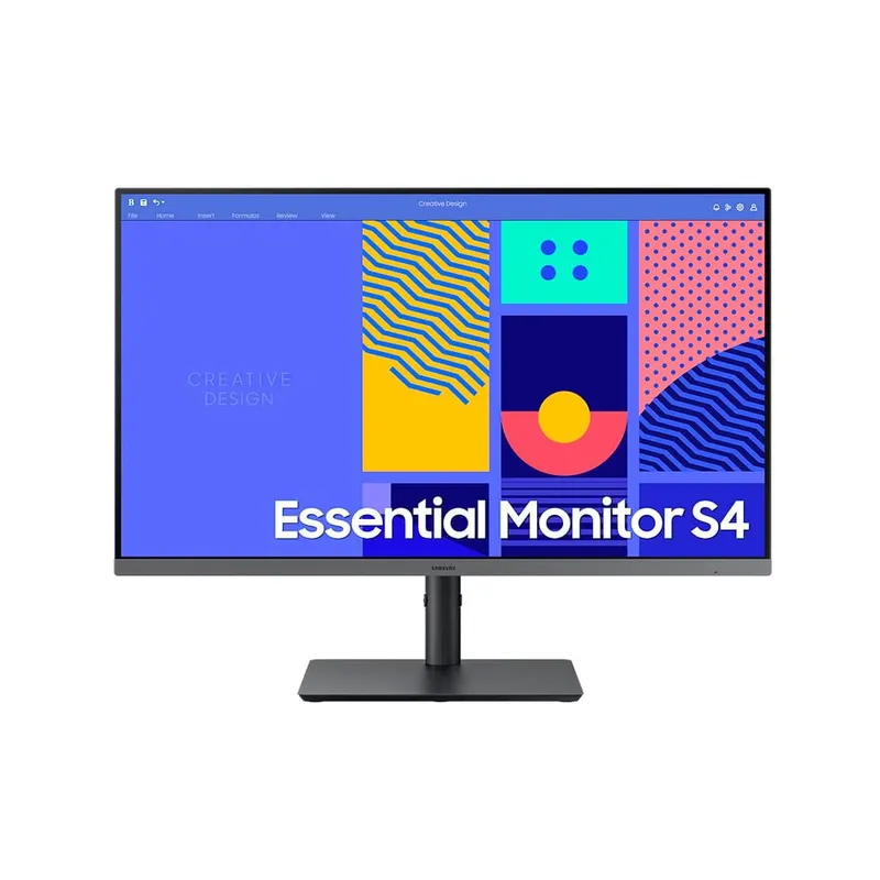 SAMSUNG - Monitor Samsung 27C432 ESSENTIAL S4 27 FHD 100Hz 4MS PIVOTE IPS