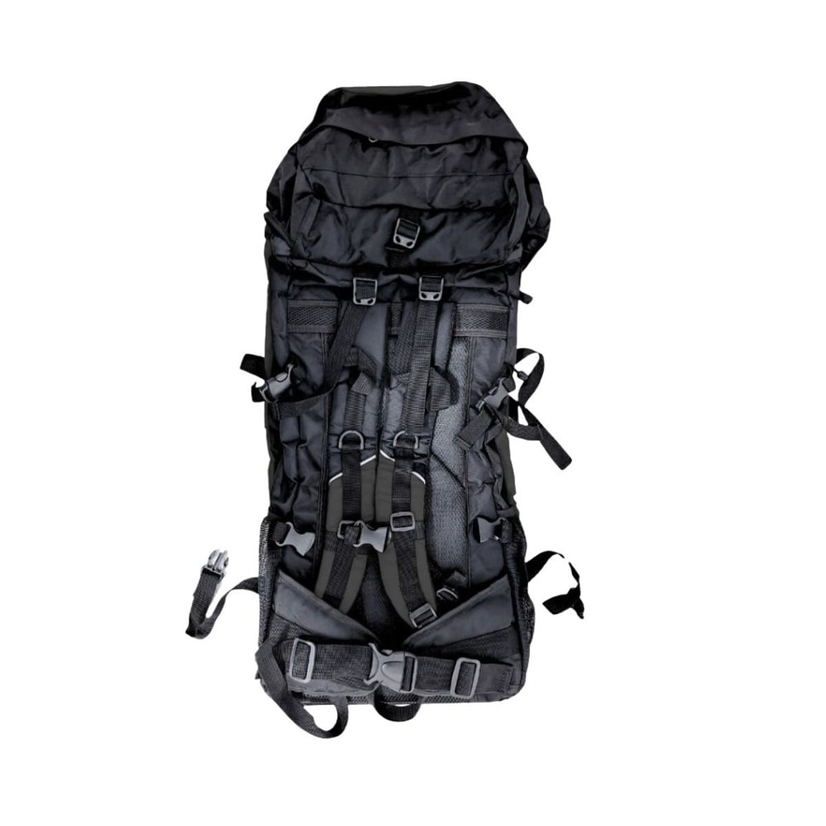 GENERICO - Mochila Campera Impermeable 70L+10LTrekking Camping - NEGRO