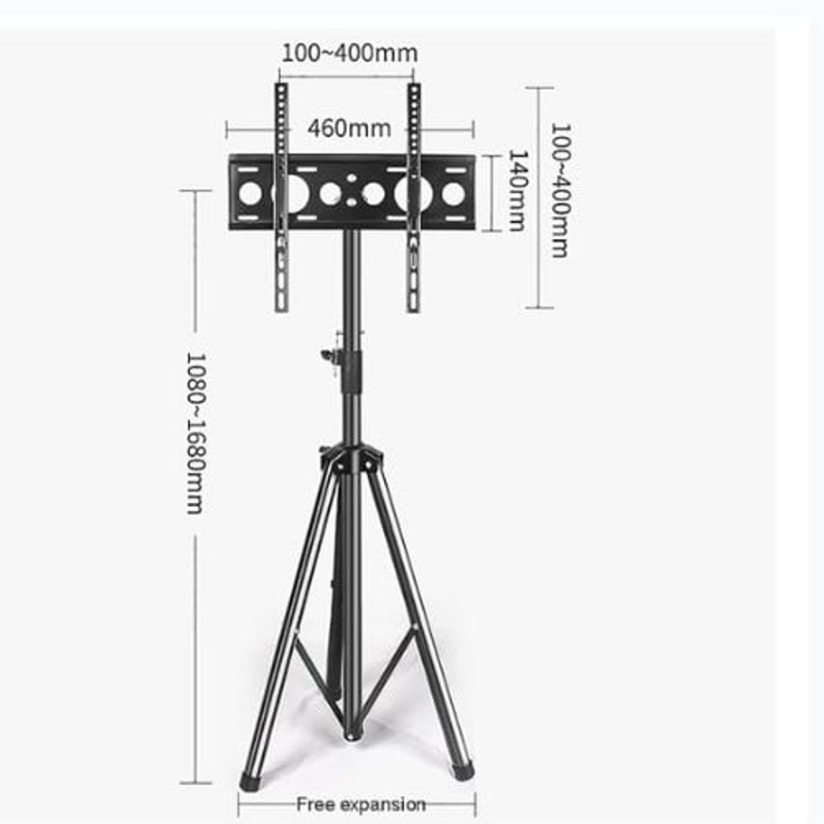 GENERICO - Rack Soporte De Pedestal para TV 17 a 50- SP1100