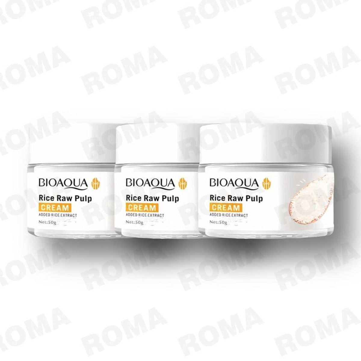 BIOAQUA - PACK 3 CREMA ACLARANTE DE ARROZ BIOAQUA 150G