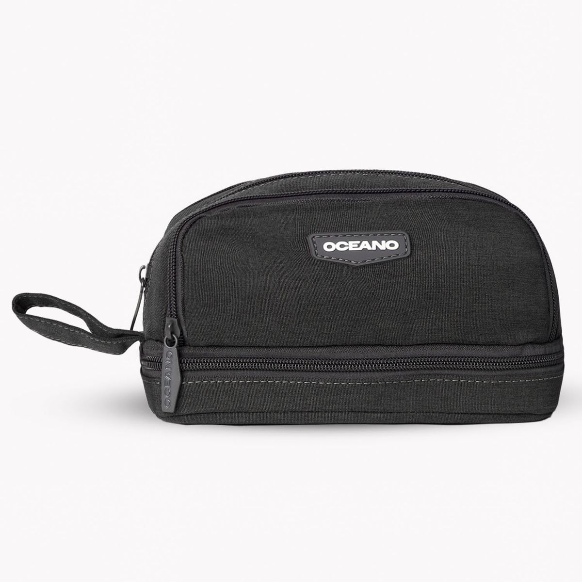 OCEANO - Cartuchera Oceano Jumbo Gris