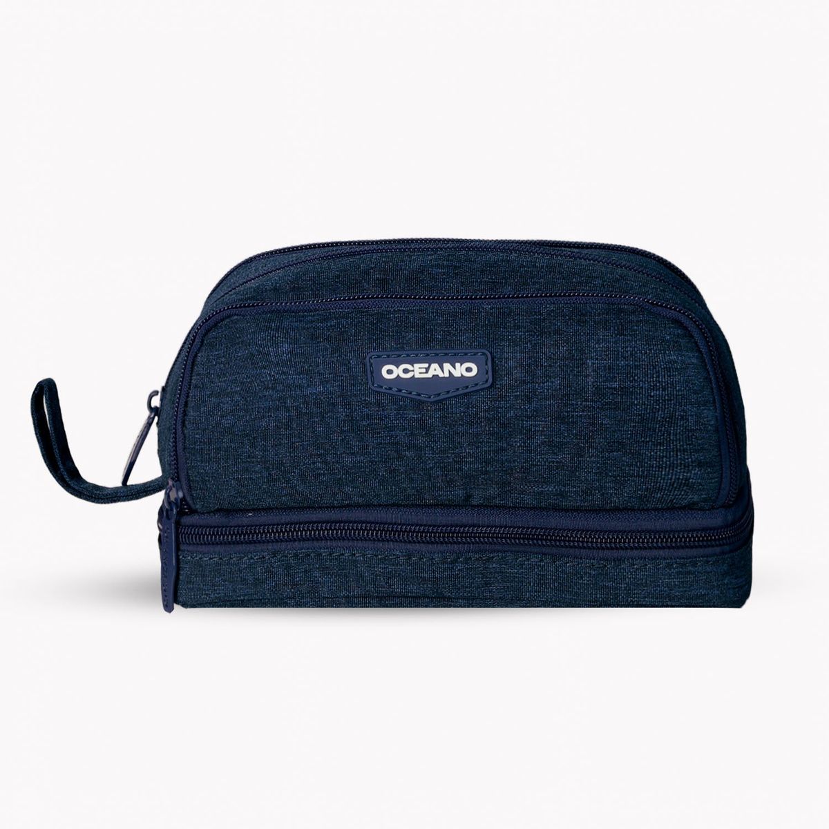 OCEANO - Cartuchera Oceano Jumbo Azul