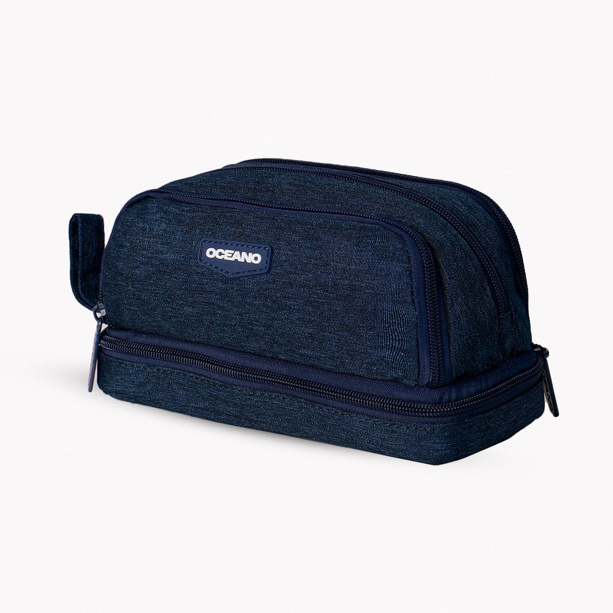 OCEANO - Cartuchera Oceano Jumbo Azul