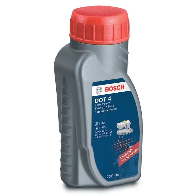 BOSCH - LIQUIDO DE FRENOS BOSCH DOT4 200 ML