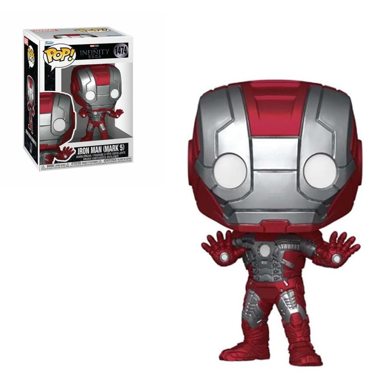 FUNKO - Funko Pop Infinity Saga - Iron Man Mark 5 1474