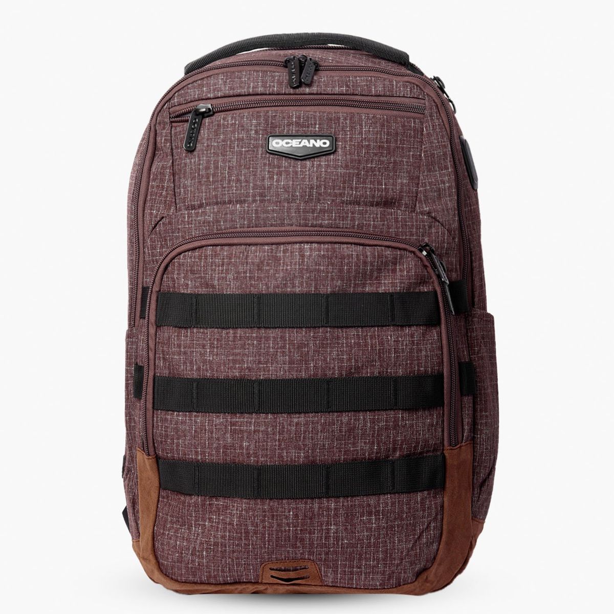 OCEANO - Mochila Oceano School Marron Jasp