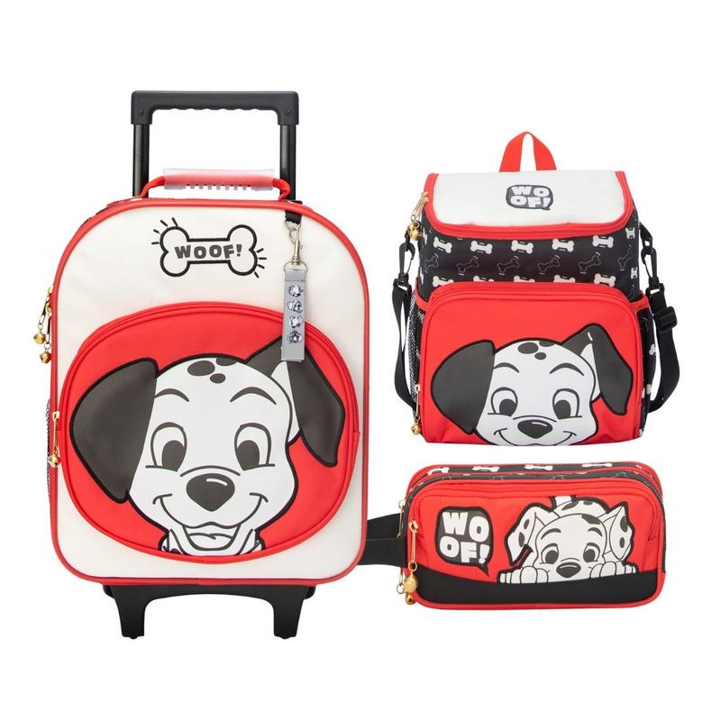 DISNEY - Pack Escolar Maleta Nido Premium Disney 101 Dalmatas