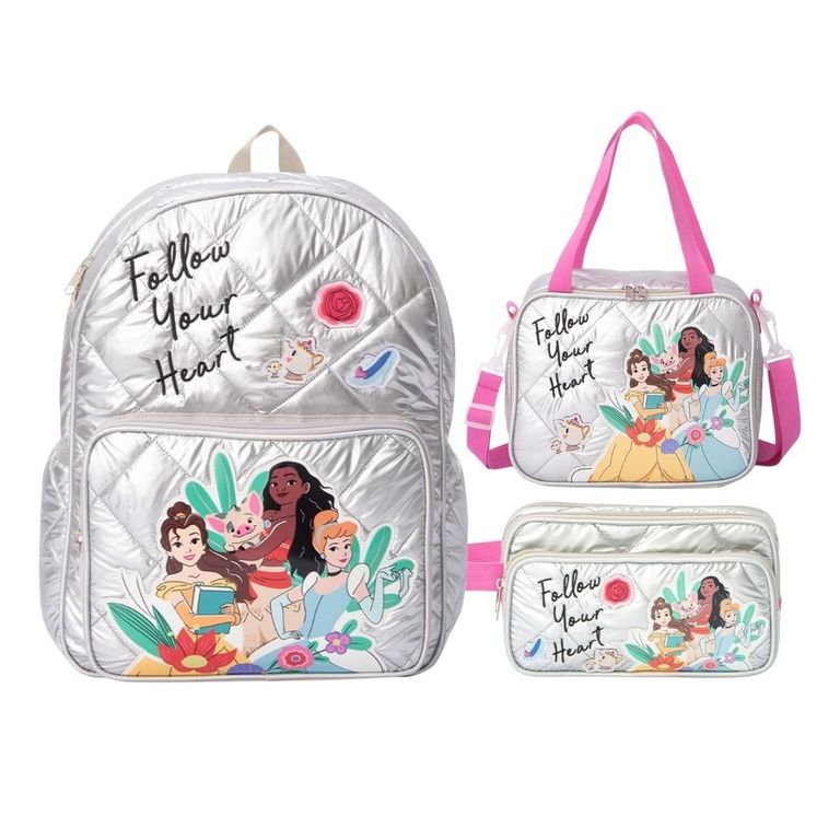 Pack Escolar Mochila Oficio Premium Disney Princesas DISNEY | falabella.com