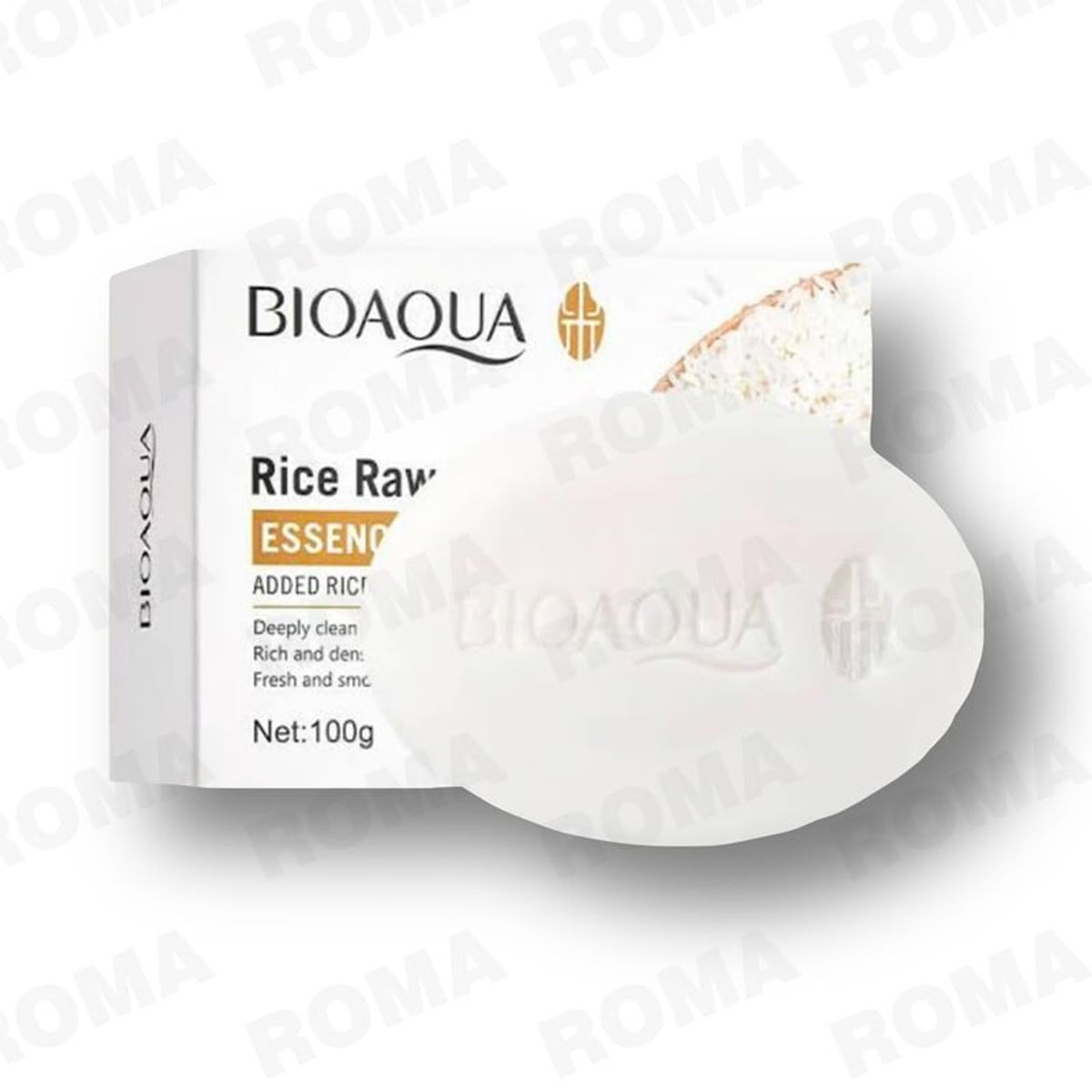 BIOAQUA - JABON ACLARANTE DE ARROZ BIOAQUA 100G