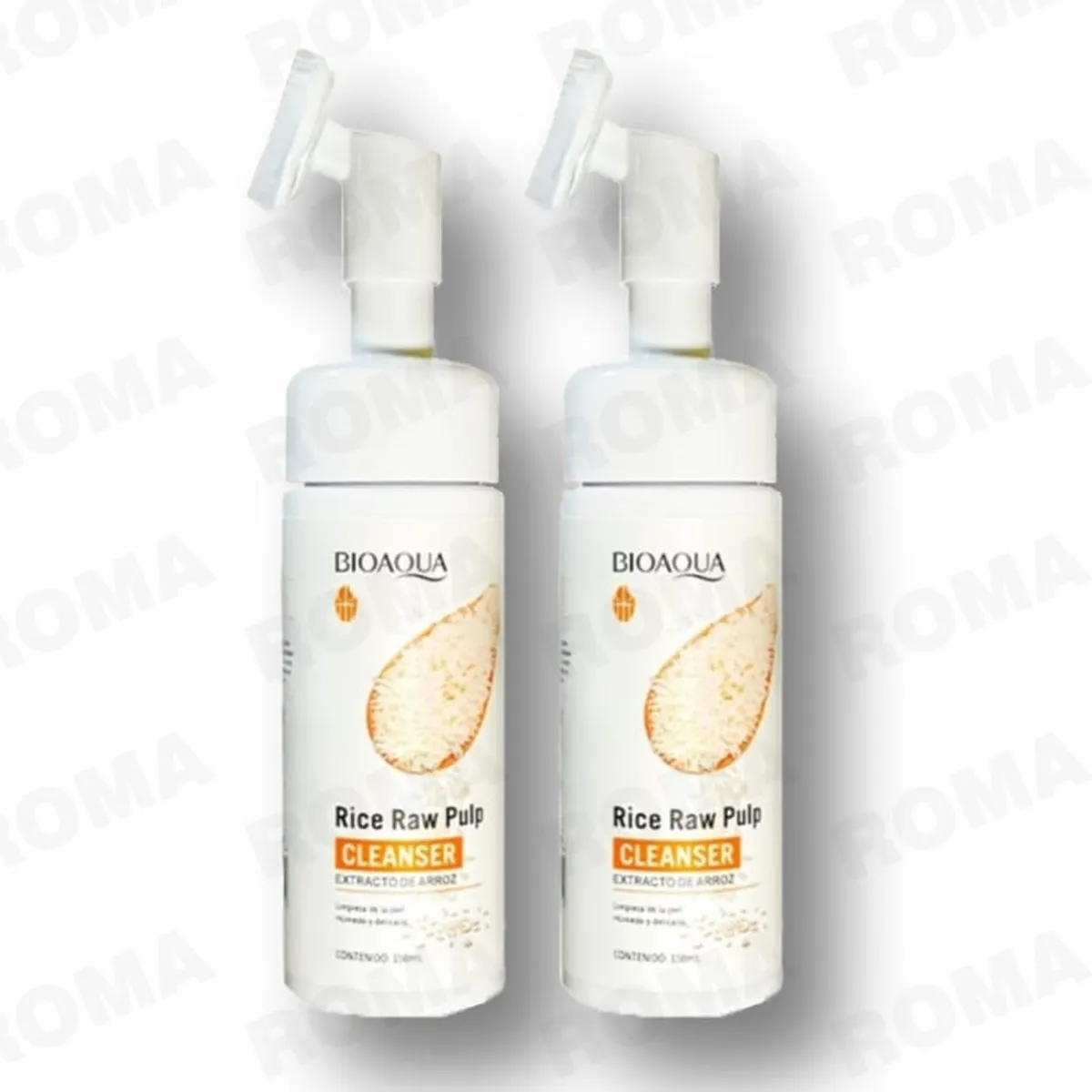 BIOAQUA - PACK 2 LIMPIADOR FACIAL DE ARROZ BIOAQUA 300ML