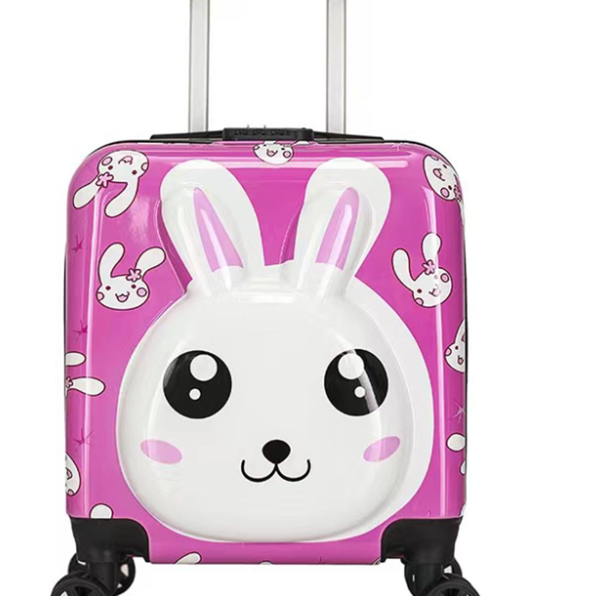 GENERICO - Makeway - Maleta cabinera Policarbonato niños - Conejo