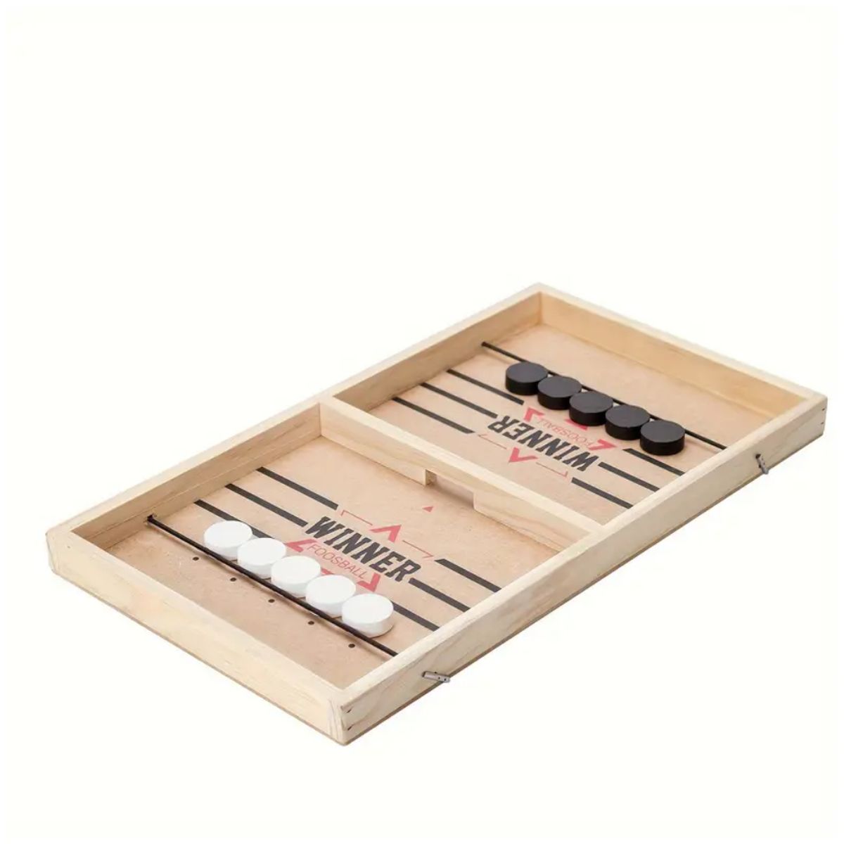 GENERICO - Juego de Mesa Ajedrez Catapulta Futbolín y Hockey