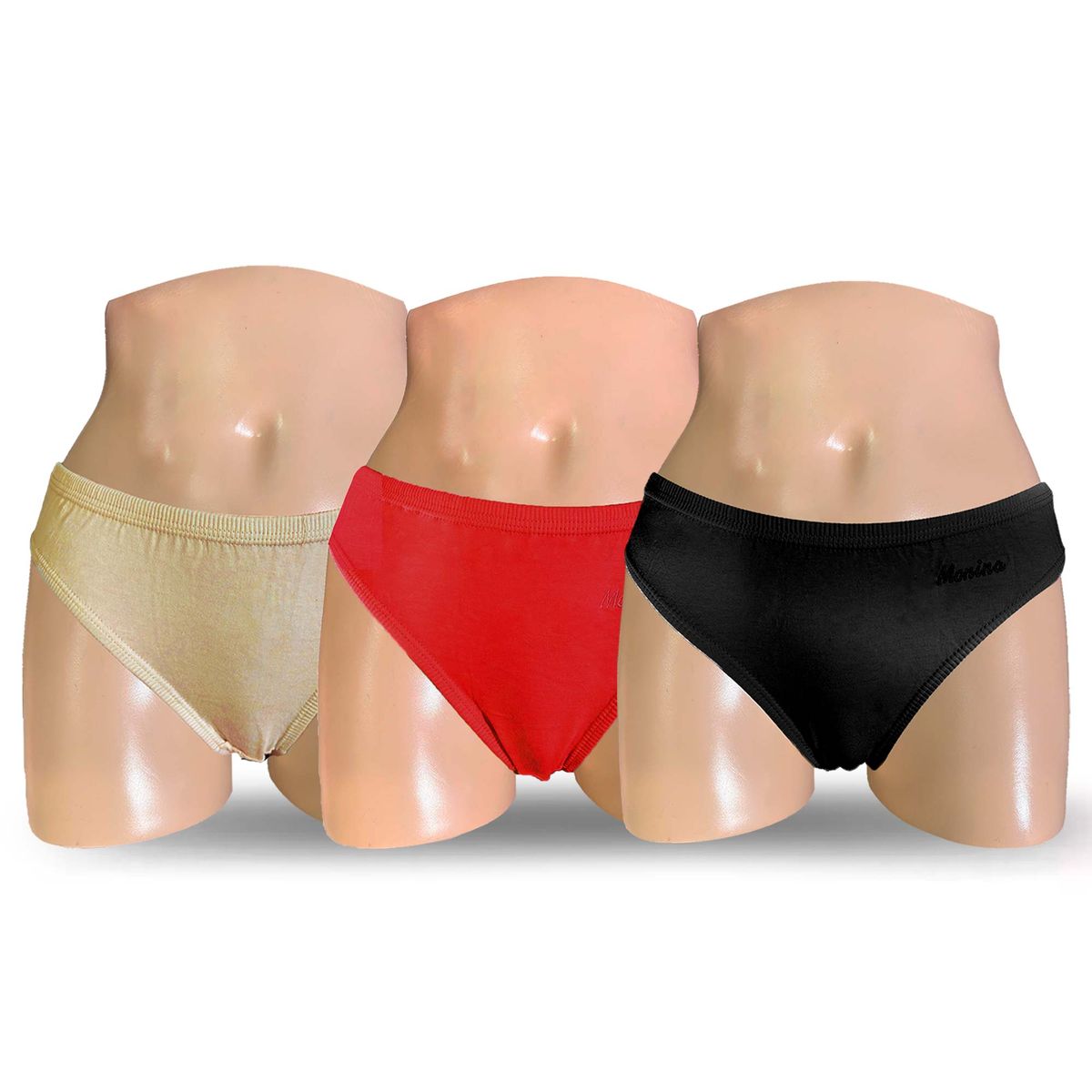 MONINA - Pack x3 Truza Bikini Monina