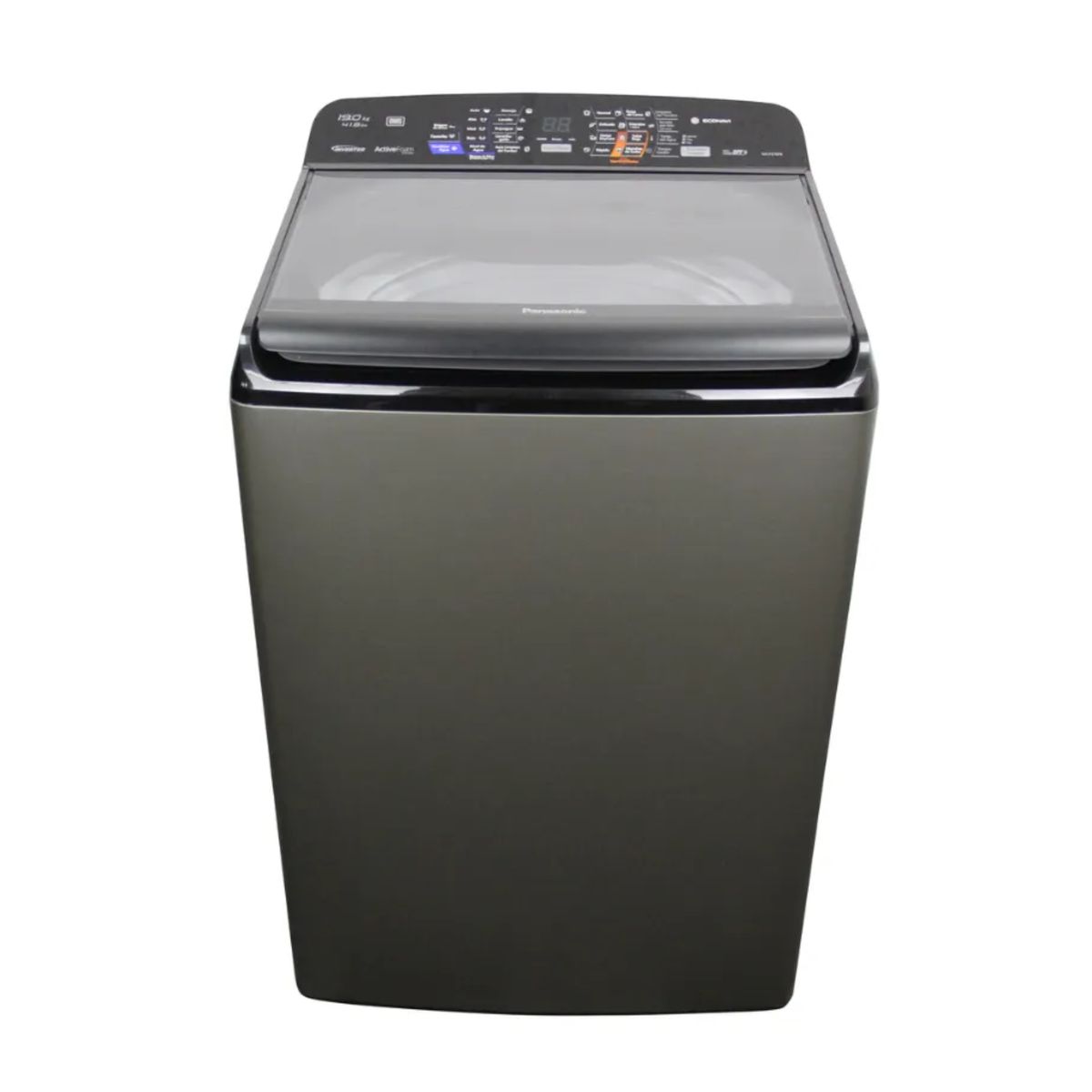 PANASONIC - LAVADORA PANASONIC CARGA SUPERIOR NA-FS19P8TRH NEGRA 19 KILOS