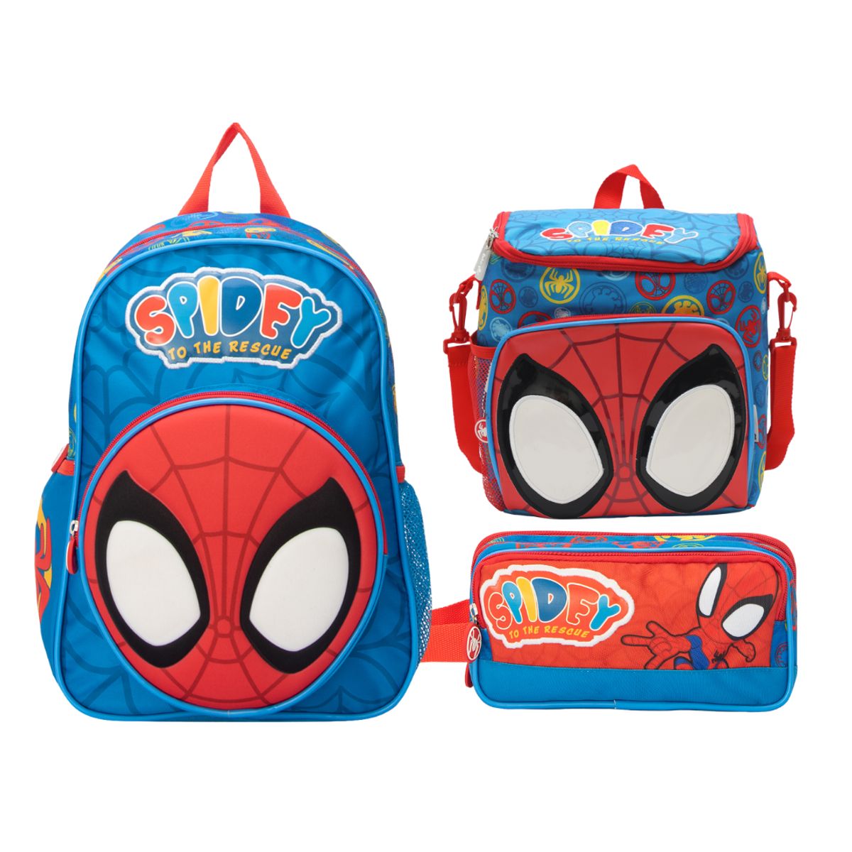 DISNEY - Pack Escolar Mochila Nido Premium Disney Spidey