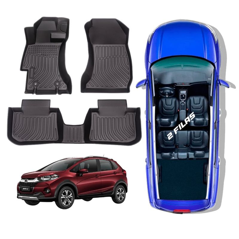 GENERICO - PROTECTOR CUBRE PISO 5D HONDA WRX 2015-2021