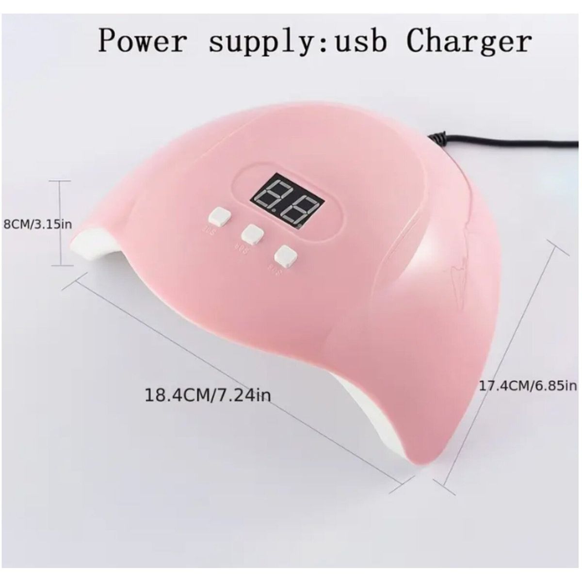 GENERICO - LAMPARA SECADORA DE UÑAS