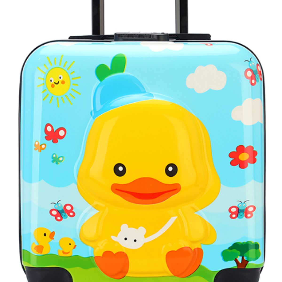 GENERICO - Makeway - Maleta cabinera Policarbonato niños - Patito