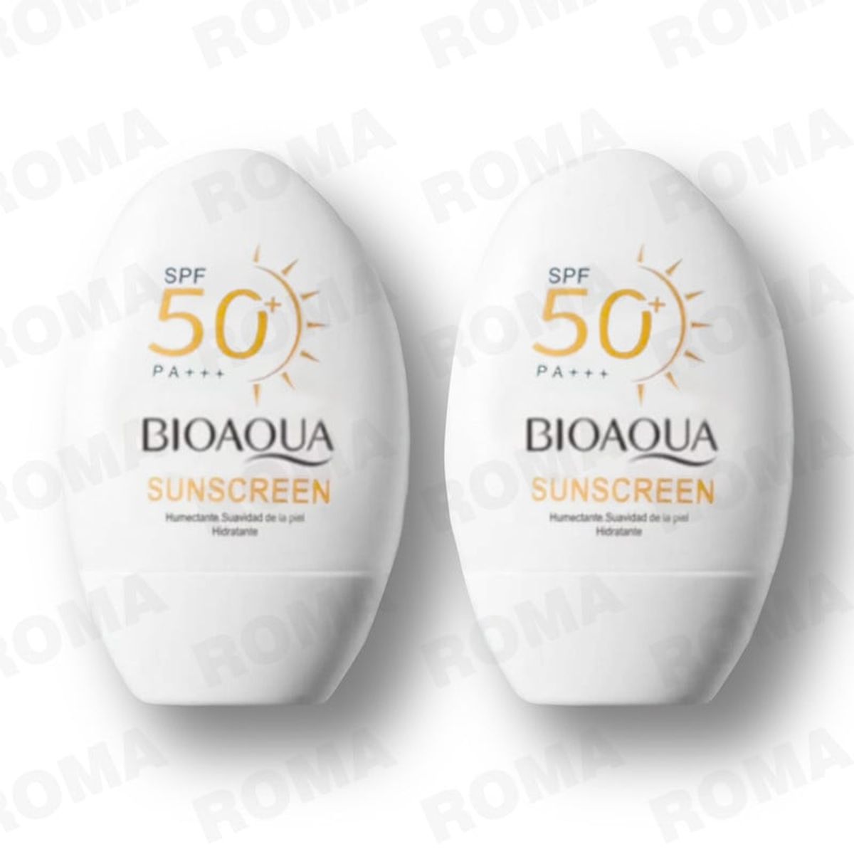 BIOAQUA - PACK 2 PROTECTOR SOLAR HIDRATANTE SPF50 BIOAQUA 100G