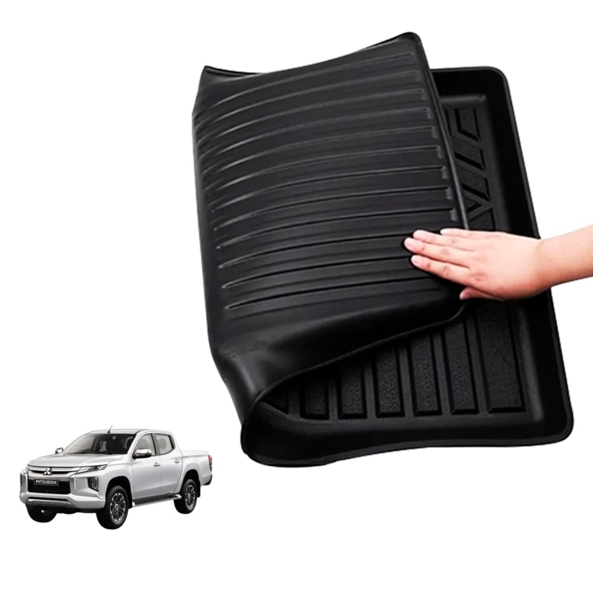 GENERICO - PROTECTOR CUBRE PISO 5D MITSUBISHI TRITON L200 2015-2024