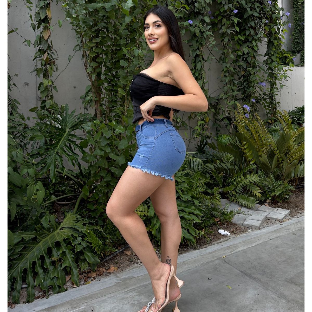 BENCUS JEANS - Short Jeans Mujer Clasico Mini LIQUIDACIÓN