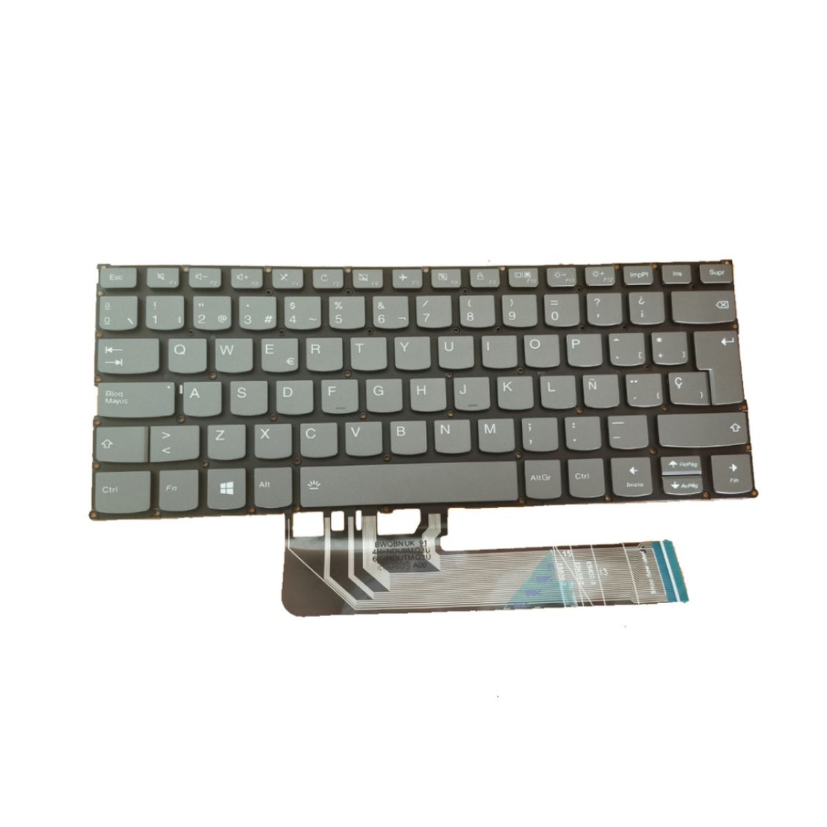 OEM - Teclado para Laptop Lenovo Ideapad C340-14API,  C340-14IML