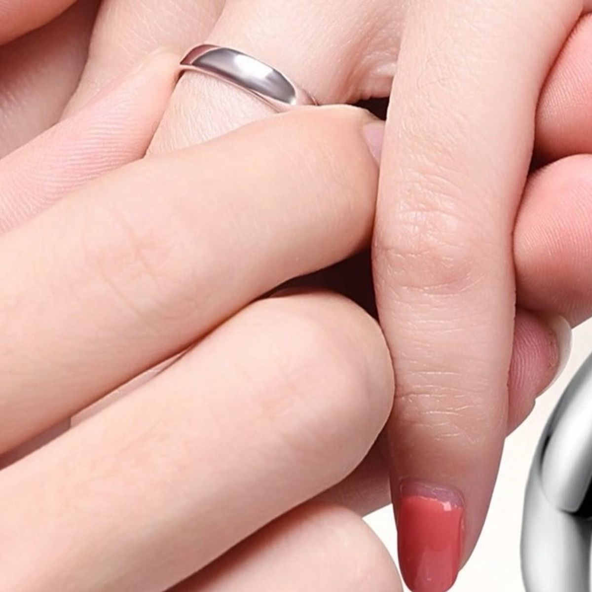 GENERICO - Anillo de Compromiso Eternal Love Bañado18 K San Valentín Genieka