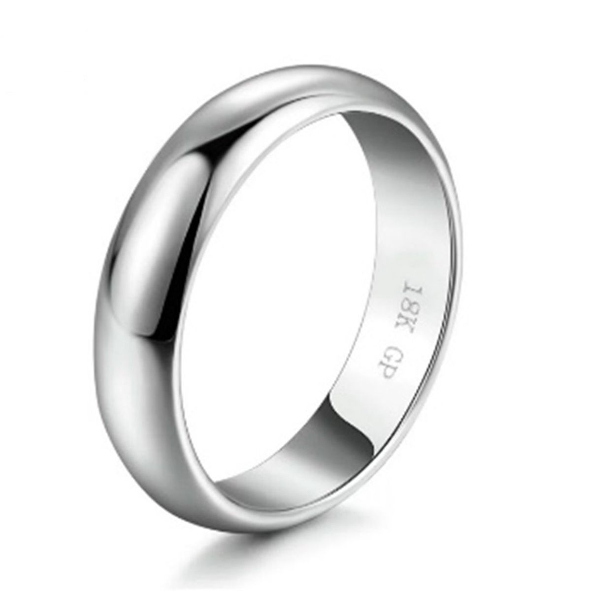 GENERICO - Anillo de Compromiso Eternal Love Bañado18 K San Valentín Genieka